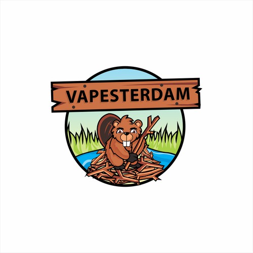 Create the next logo for Vapesterdam