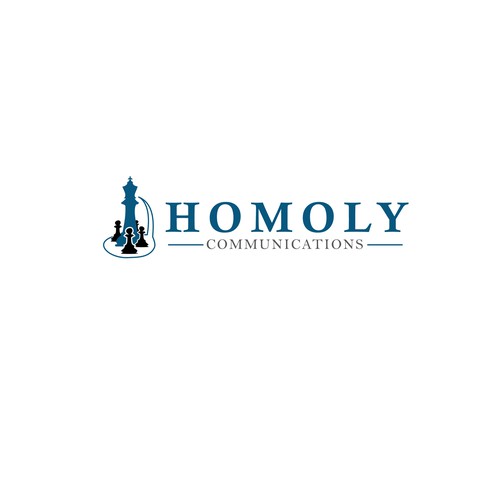 Create a winning  logo  design for Homoly Communications Institute