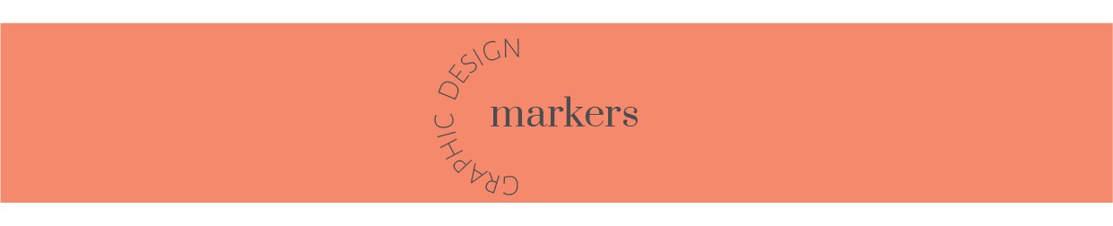 99Designs banner for @markers