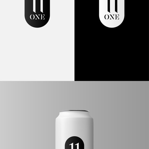 Logo concept for ready-to-drink cocktail