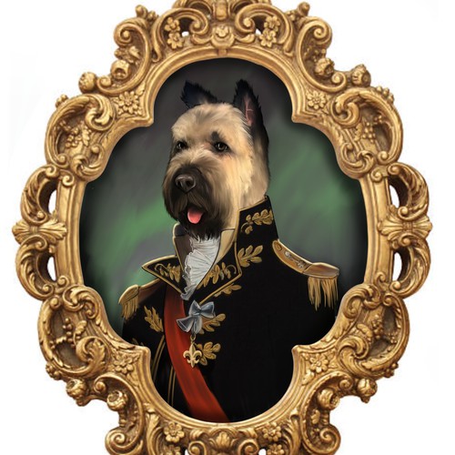 Dog portrait