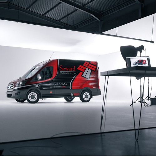 Ford Transit wrap design