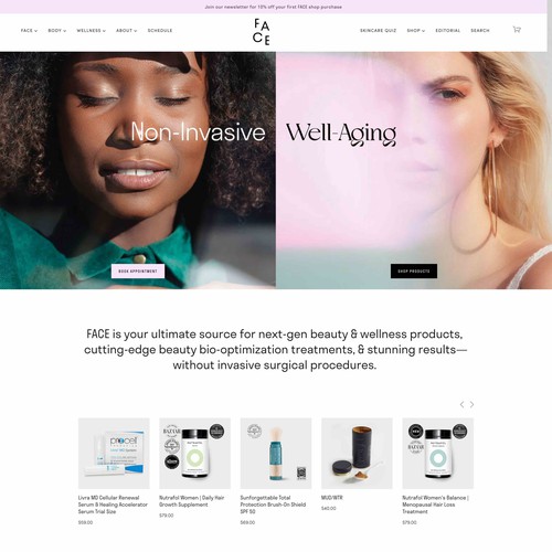 Medical Aesthetics Website