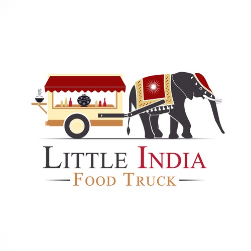 Create a winning logo for our Little India Food Truck