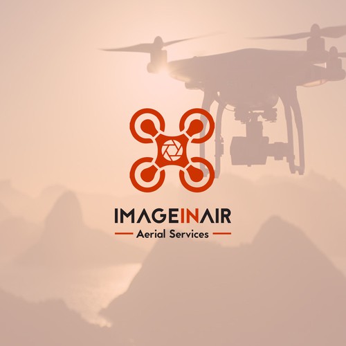 Conceito para Logotipo Aerial Services