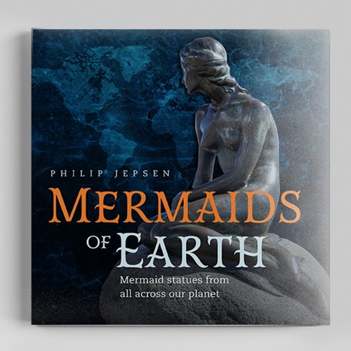Coffee Table Book Celebrating Mermaid Statues