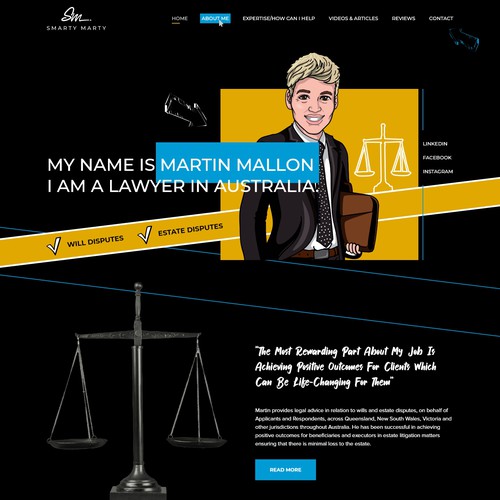 Personal Lawyer Website