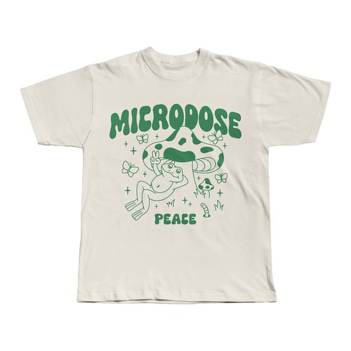 Fun retro tee design