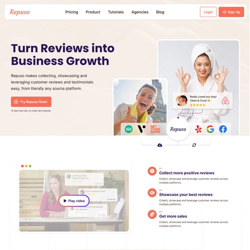 Social proof website