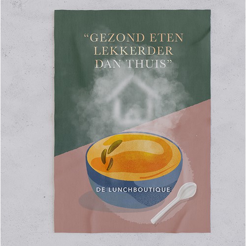 Flyer and menu design for a Belgian restaurant