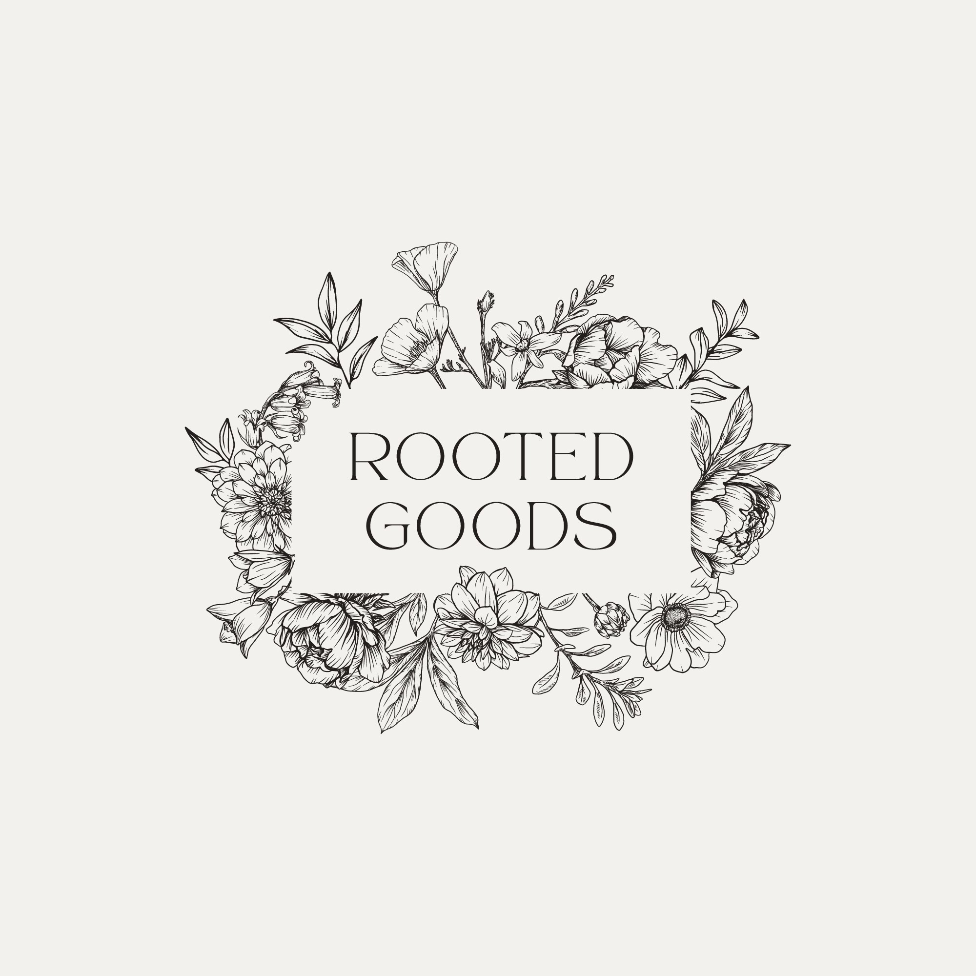 Design a vintage modern logo for floral design biz