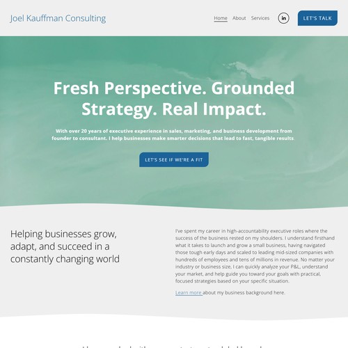 Joel Kauffman Consulting