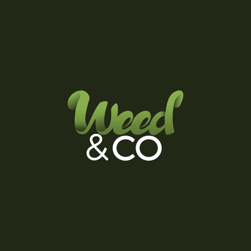 Handlettering Logo for pharmaceutical Weed Company