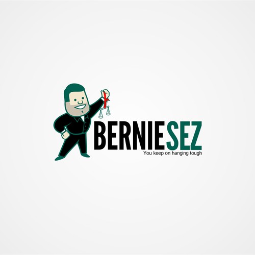 logo for Bernie Sez