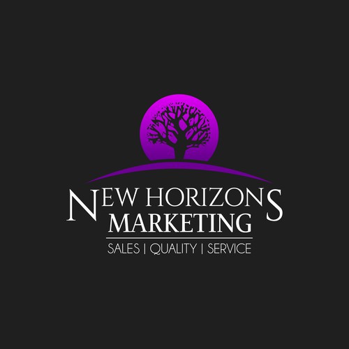 Logo design for New Horizons Marketing