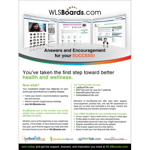 WLS Boards needs a new postcard or flyer
