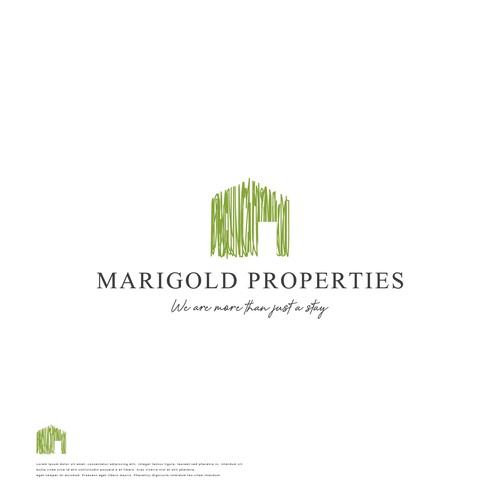 Winning Logo COncept for Marigold Properties