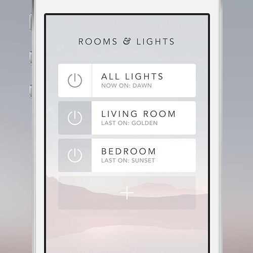 Lights Remote Controller App Concept