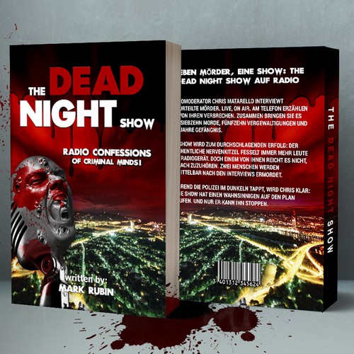 Book cover design (Psycho-thriller genre)