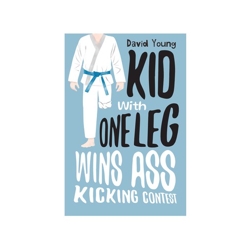 Book Cover Kid with one leg 
