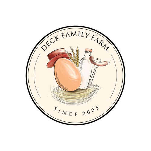 Small Family Farm Logo Design