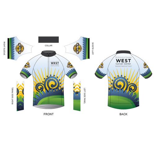 Cycling Jersey for Cancer Event