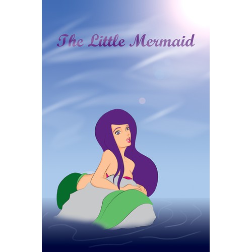 Illustrations for the fairy tale "The Little Mermaid"