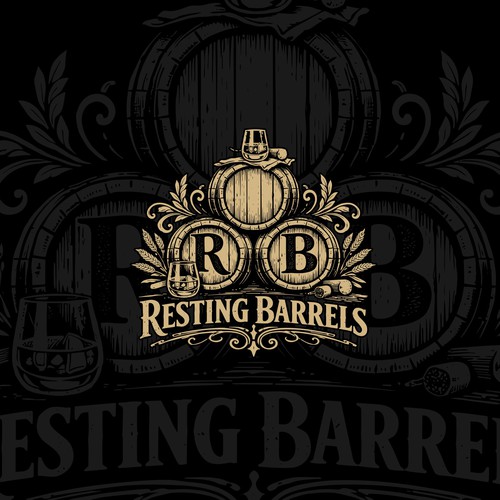 Creative brand identity for a whiskey lifestyle label