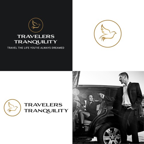 Travelers Tranquility Logo Design