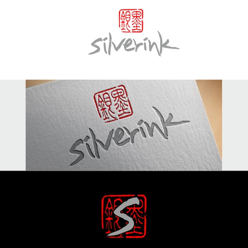 Brand logo "silverink" for textil's