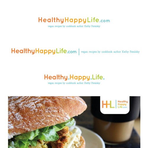logo for food blog / author ---- re-vamp and clean up current logo