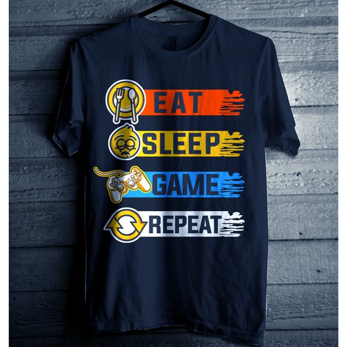 EAT SLEEP GAME REPEAT