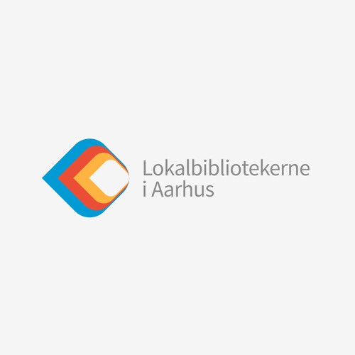 Lokalbibliotekerne i Aarhus Modern Library Branding Identity