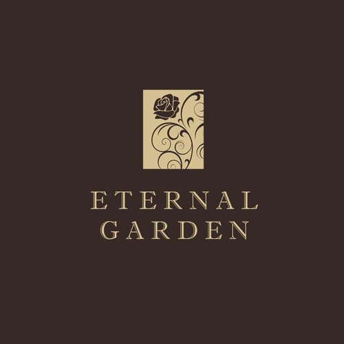 Luxury logo for floral company