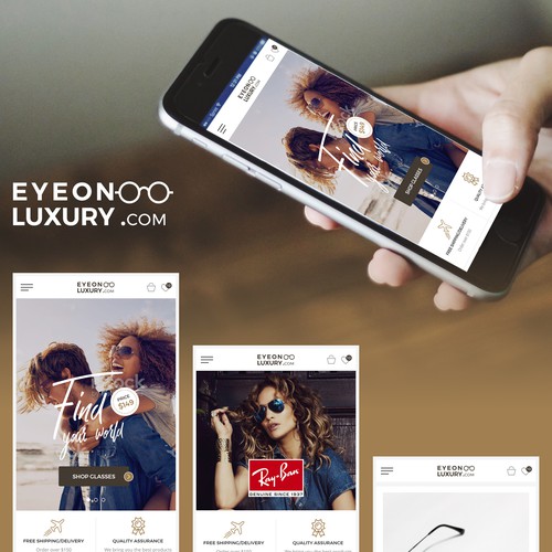 Design A Luxury Eyewear mobile version