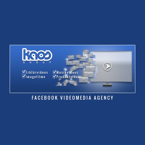 Facebook banner for VideoMedia Agency