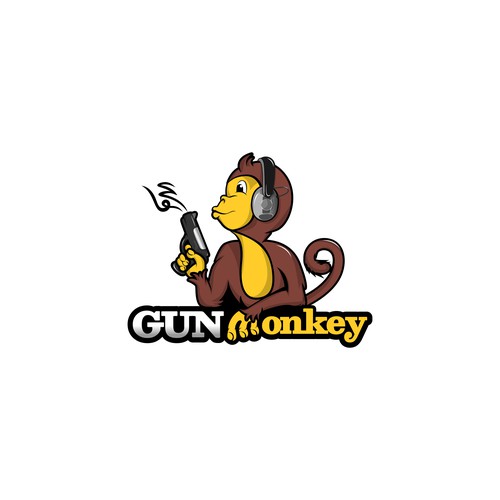 Gun accessories logo Design