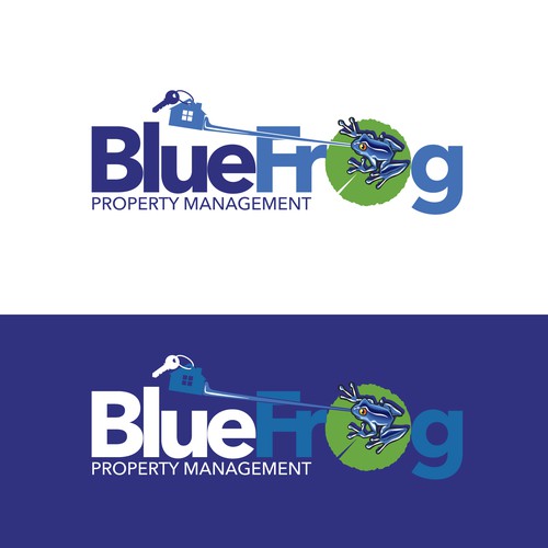 blue frog