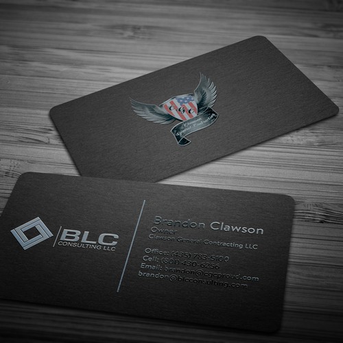 Spot UV business card!