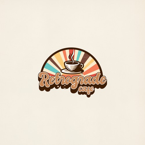 Logo Concept for Retrograde Cafe