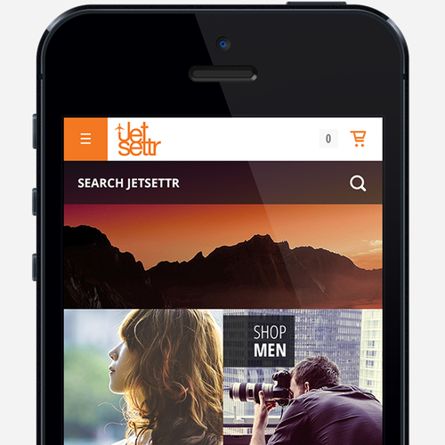Create a kick-ass mobile website for travel company Jetsettr.com.au!
