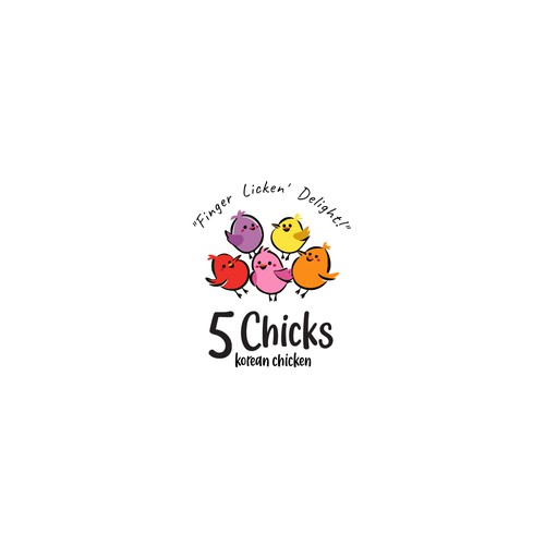 5 chicks