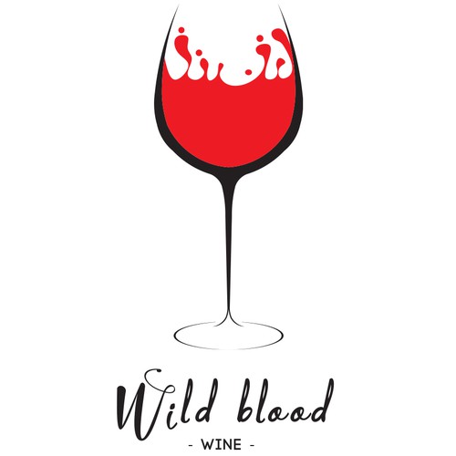 Logo and name for winery