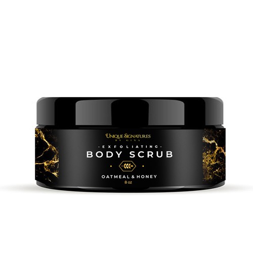 Luxury body scrub