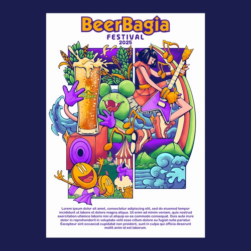 Beerbargia Poster Event