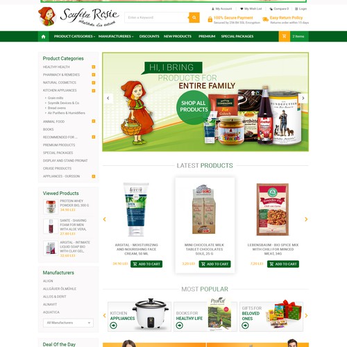 E-Commerce Design for Sofia