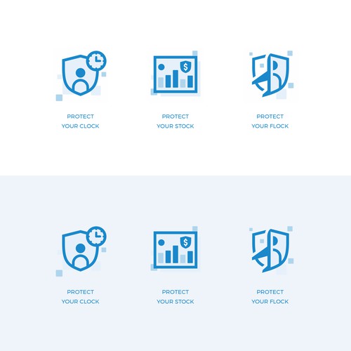 ICONS for a Private Jet company