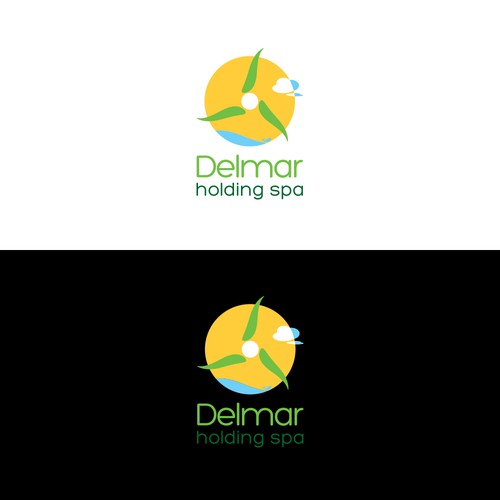 Delmar Holding Spa logo design