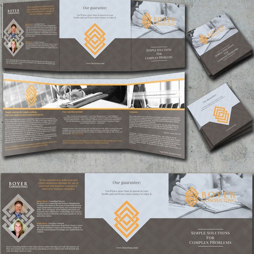 Create a World Class Brochure for Boyer Consulting