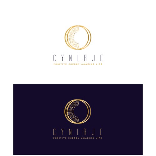 Create a "Positive Energy" logo for Cynirje